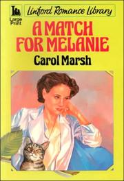 Cover of: A Match for Melanie