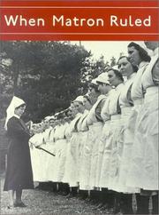 Cover of: When Matron Ruled
