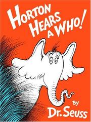 Cover of: Horton Hears a Who! (Classic Seuss)