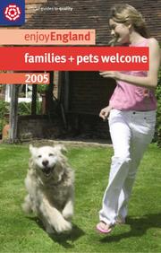 Cover of: Families and Pets Welcome (Enjoy England)