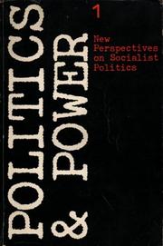 Cover of: Politics and Power, 1