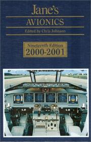 Cover of: Jane's Avionics: 2000-2001 (Jane's Avionics, 2000-2001) (Jane's Avionics)