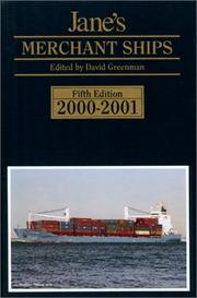 Cover of: Jane's Merchant Ships 2000-2001 (Jane's Merchant Ships)