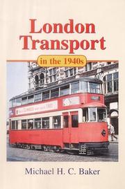 Cover of: London Transport in the 1940's