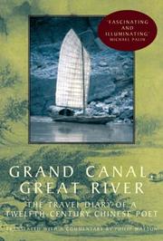 Cover of: Grand Canal, Great River by Philip Watson