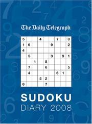 Cover of: Daily Telegraph Sudoku Diary 2008 (Diary)