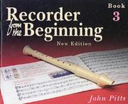 Cover of: Recorder From The Beginning by John Pitts