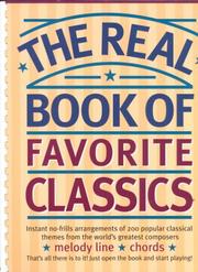 Cover of: The Real Book of Favorite Classics (Religion, Culture, and Society)