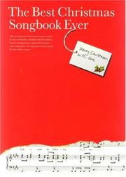 Cover of: The Best Christmas Songbook Ever