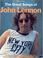 Cover of: The Great Songs of John Lennon