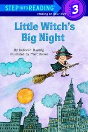 Cover of: Little Witch's big night by Deborah Hautzig
