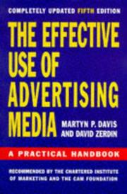 Cover of: The Effective Use of Advertising Media