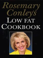 Cover of: Rosemary Conley's Low Fat Cook Book by Rosemary Conley