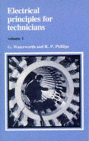 Cover of: Electrical Principles for Technicians