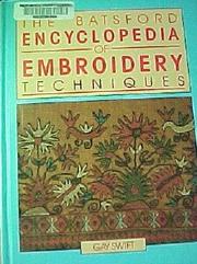 Cover of: Batsford Encyclopedia of Embroidery Techniques