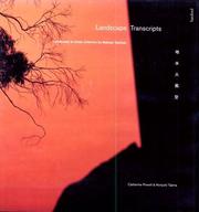 Cover of: Landscape Transcripts: Landscape and Urban Artworks by Makoto Yoshida