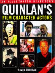 Cover of: Quinlans Film Character Actors an Illust