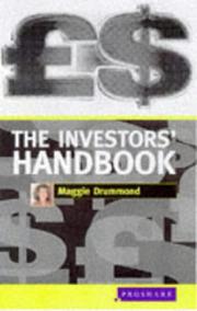 Cover of: The Investors' Handbook by Maggie Drummond