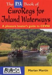 Cover of: Rya Book of Euroregs for Inland Waterways (RYA Book of)