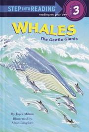 Cover of: Whales by Joyce Milton