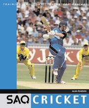 Cover of: SAQ Cricket (Speed, Agility & Quickness) by Alan Pearson