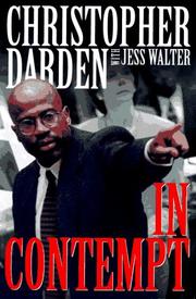 In contempt by Christopher A. Darden