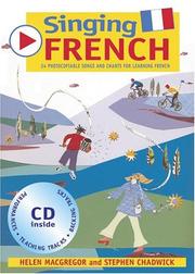Cover of: Singing French