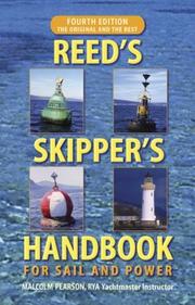 Cover of: Reed's Skipper's Handbook by Malcolm Pearson, Malcolm Pearson