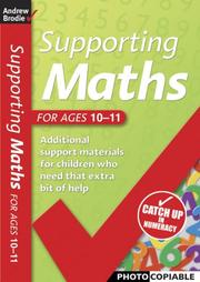 Cover of: Supporting Maths for Ages 10-11 (Supporting Maths)