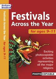 Cover of: Festivals Across the Year 9-11 (Festivals Across the Year)