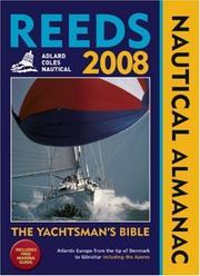Cover of: Reeds Nautical Almanac 2008 (Reeds Nautical Almanac)