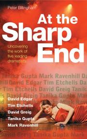Cover of: At the Sharp End | Peter Billingham