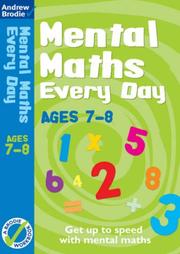 Cover of: Mental Maths Every Day 7-8 (Mental Maths Every Day)