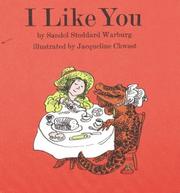 Cover of: I Like You | Sandol Stoddard