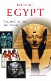 Cover of: Ancient Egypt: Art, Architecture and History