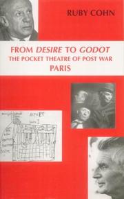 Cover of: From Desire to Godot by Ruby Cohn