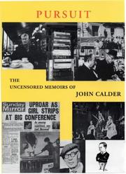 Cover of: Pursuit by John Calder