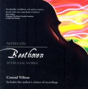Cover of: Notes on Beethoven (Notes On...)
