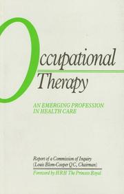 Cover of: Occupational Therapy: An Emerging Profession in Health Care