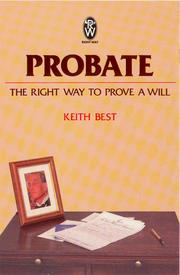 Probate by Keith Best