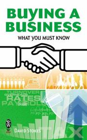 Cover of: Buying a Business by David Stokes