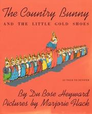 Cover of: The country bunny and the little gold shoes, as told to Jenifer
