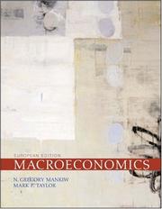 Macroeconomics by N. Gregory Mankiw, Mark P. Taylor