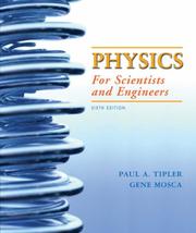 Cover of: Physics for Scientists and Engineers Study Guide, Vol. 1 by Paul A. Tipler, Gene Mosca, Todd Ruskell