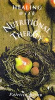 Cover of: Healing with Nutritional Therapy