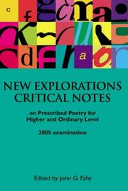 Cover of: New Explorations Critical Notes for 2005