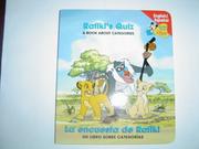 Cover of: Rafiki's Quiz/La encuesta de Rafiki (Baby's First Disney Books)