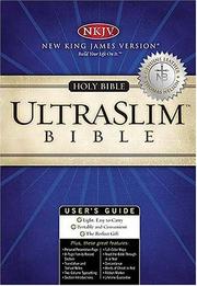 Cover of: UltraSlim Bible by 