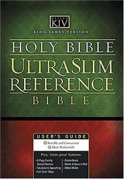 Cover of: KJV UltraSlim Center-Column Reference Bible by 