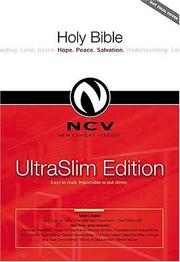 Cover of: NCV UltraSlim Bible